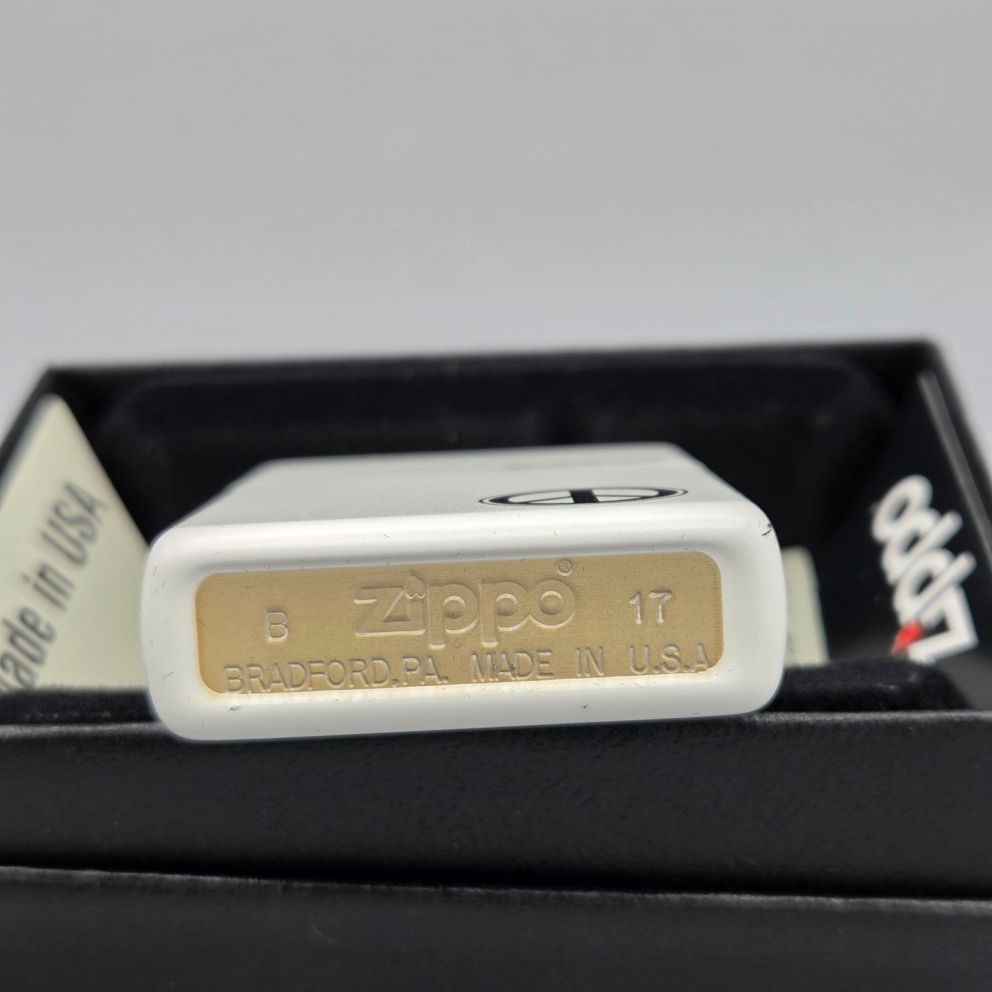 Zippo Peace Sign Feuerzeug Lighter - ungezündet, inkl. Schachtel