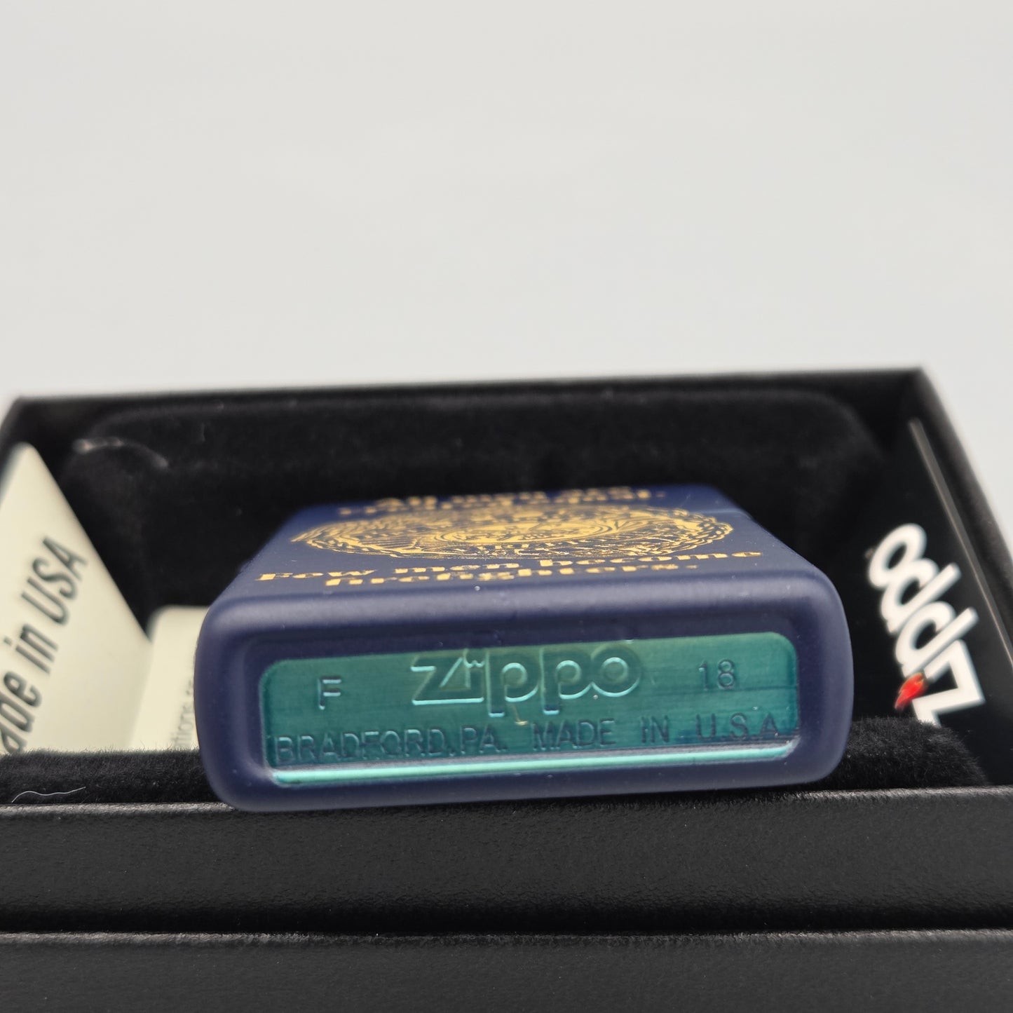 Zippo Firefighters Feuerzeug Lighter - ungezündet, inkl. Schachtel