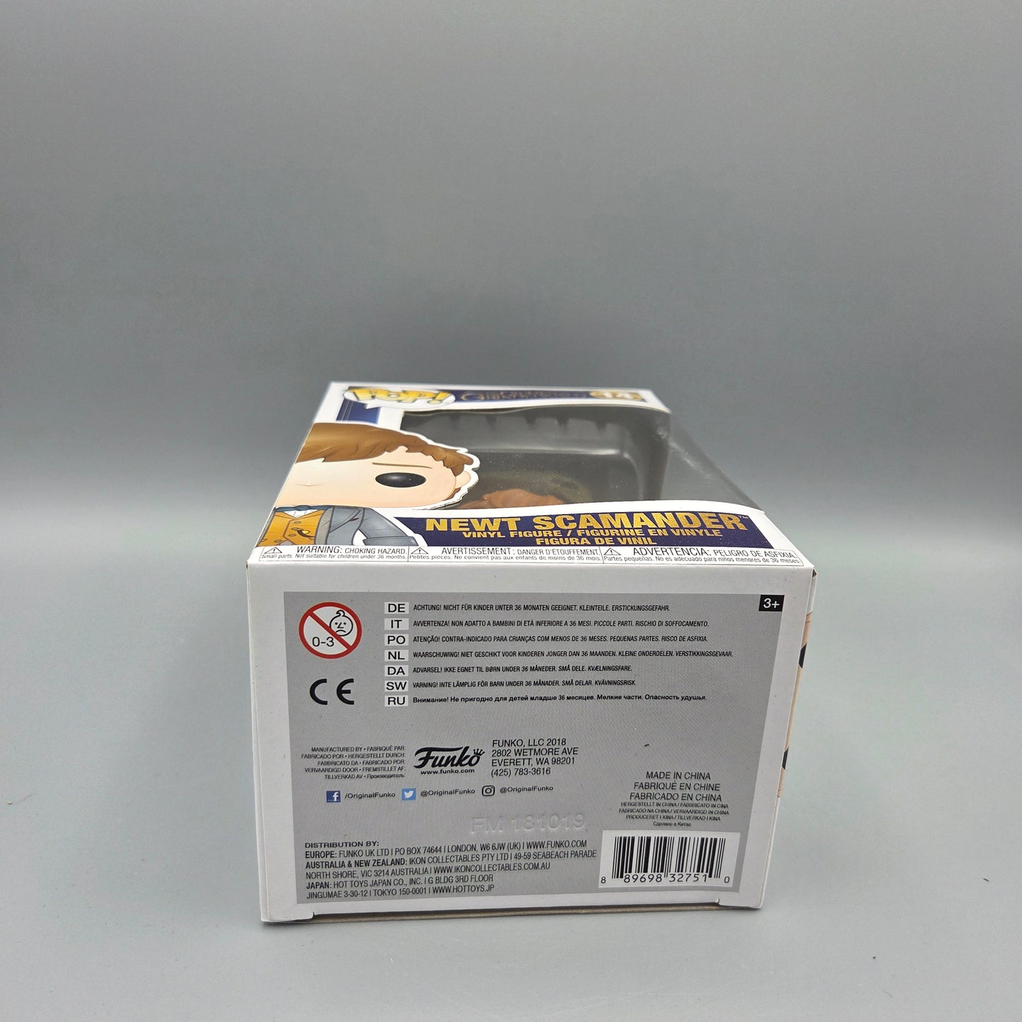 Funko Pop! The Crimes of Grindelwald #14 Newt Scamander - Vinylfigur