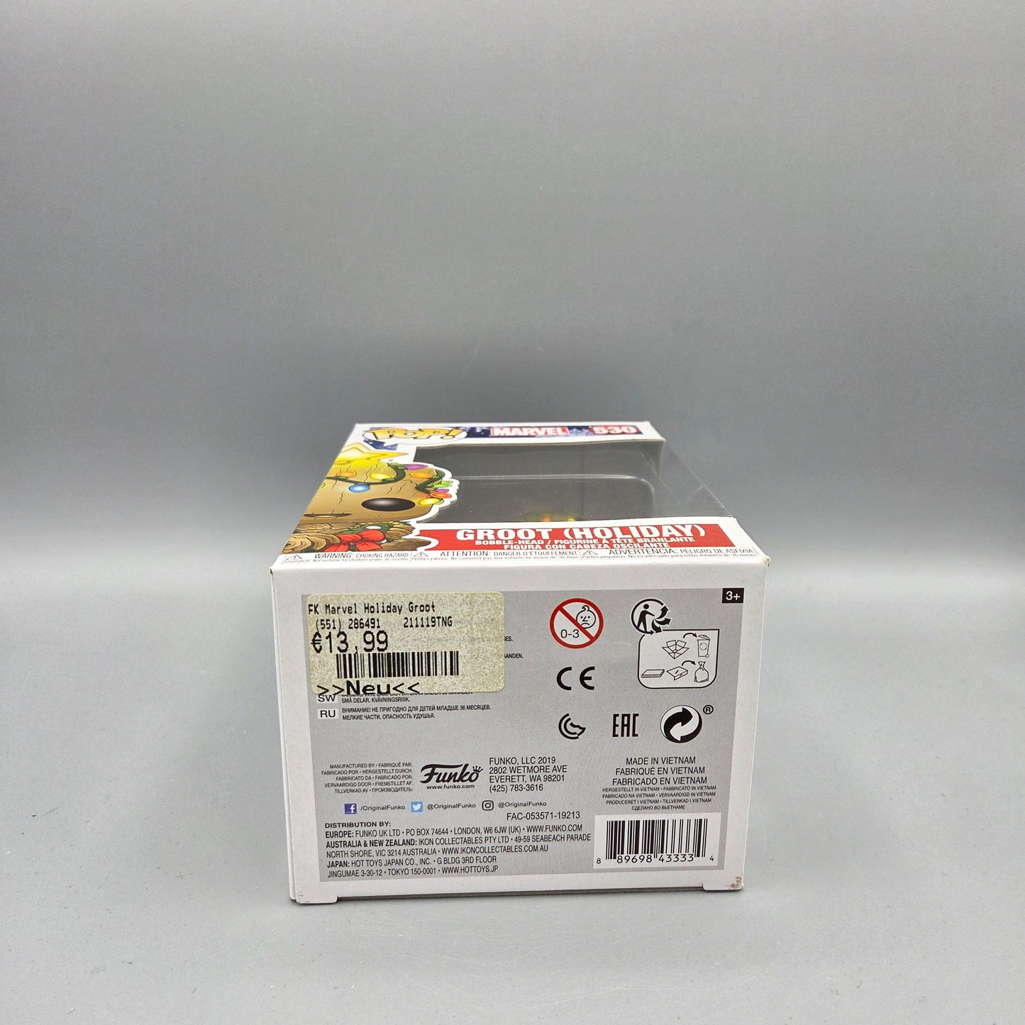 Funko Pop! #530 Groot (Holiday) Marvel Vinylfigur