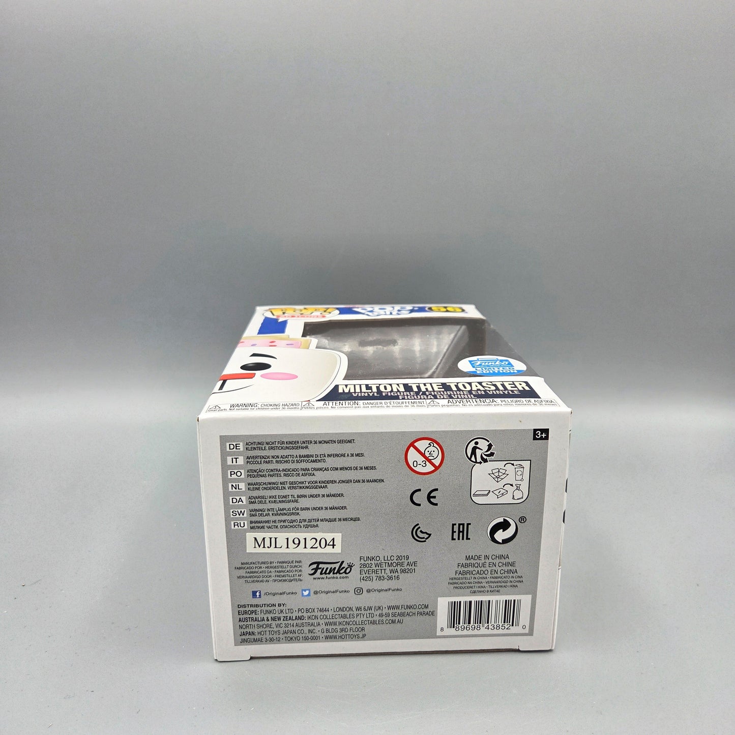 Funko Pop! Kellog's - pop-tarts #56 Milton the Toaster Limited Edition Ad Icons Vinylfigur