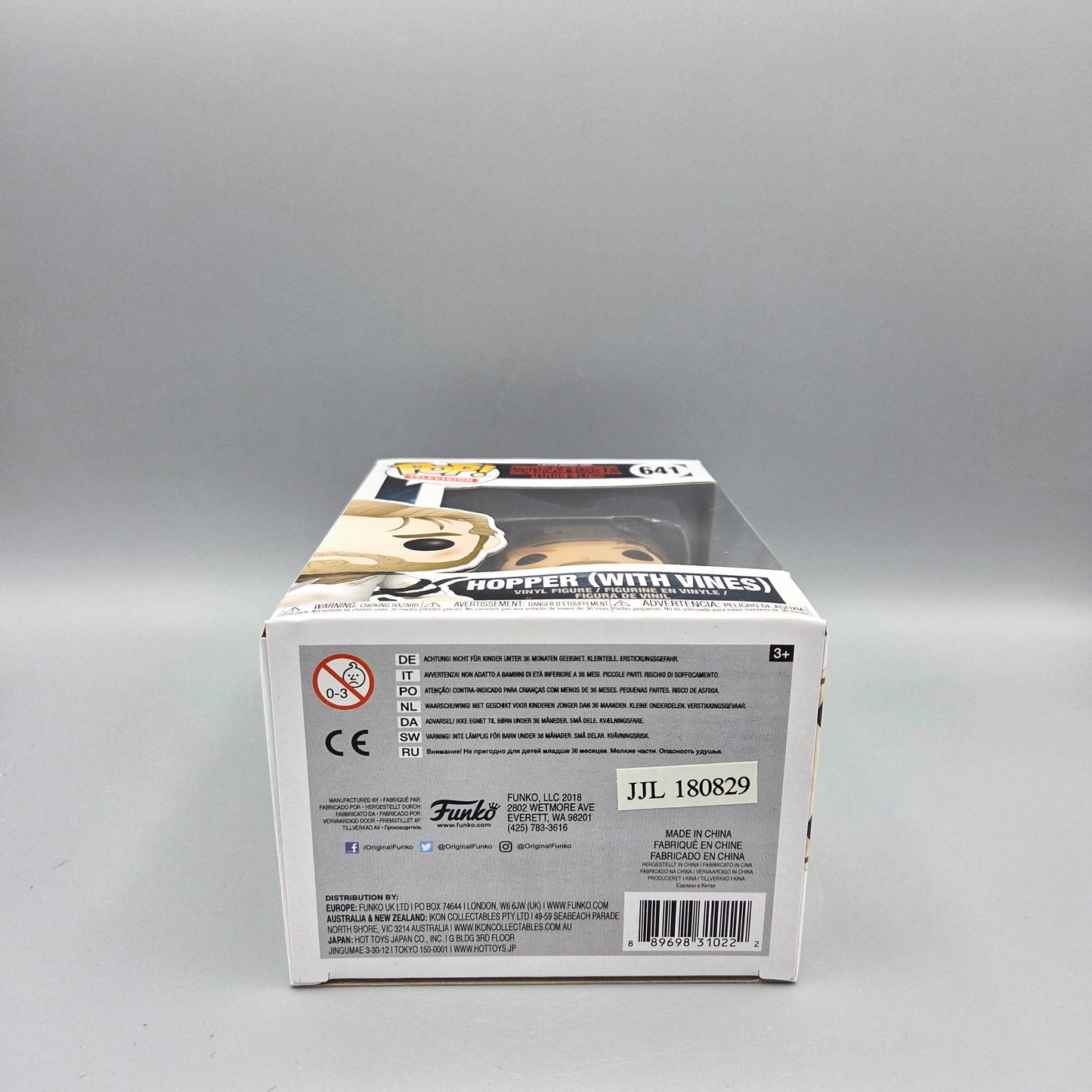 Funko Pop! Stranger Things #641 Hopper (with Vines) Television Vinylfigur