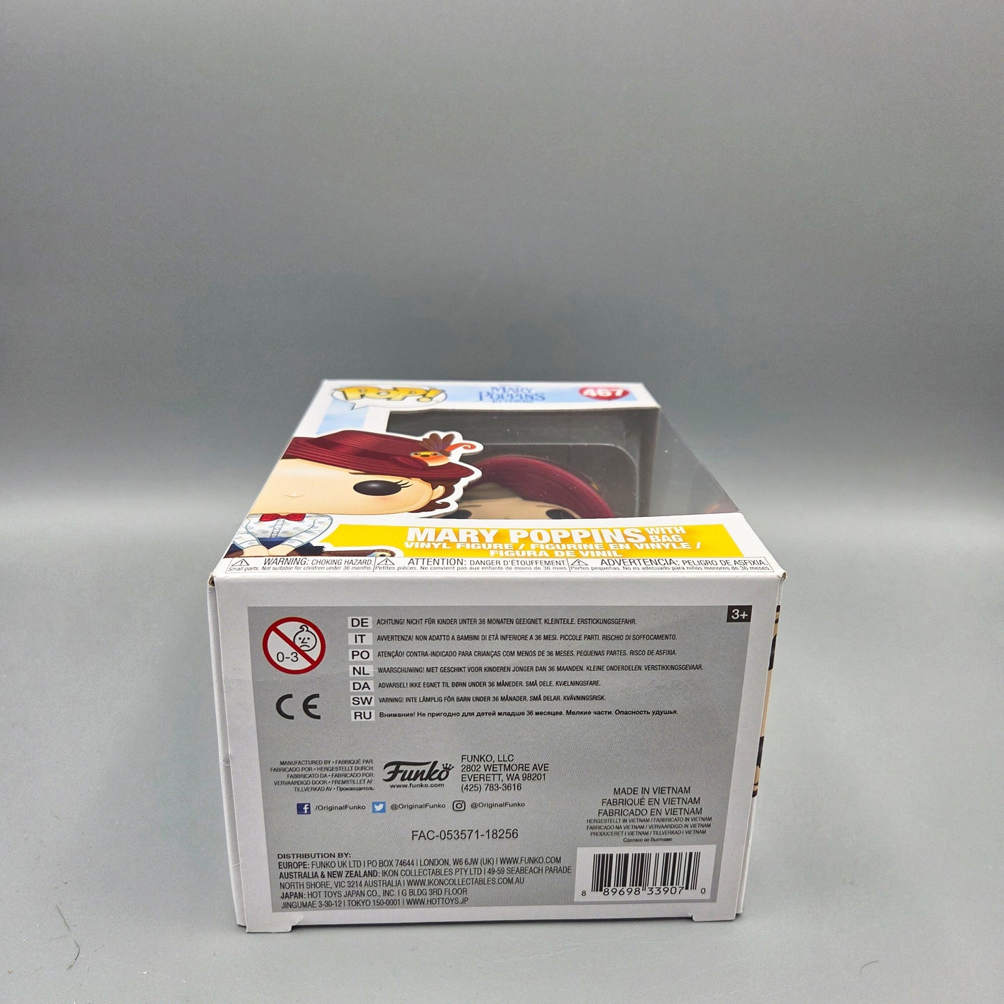 Funko Pop! Mary Poppins Returns #467 Mary Poppins with Bag Disney Vinylfigur