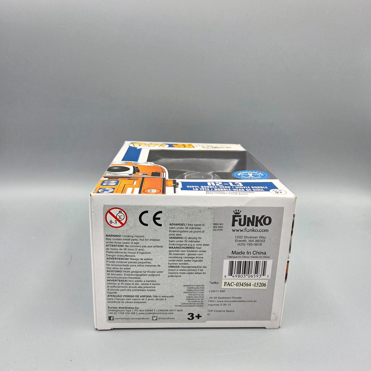 Funko Pop! Star Wars #78 R2-L3 Exclusive - Vinylfigur