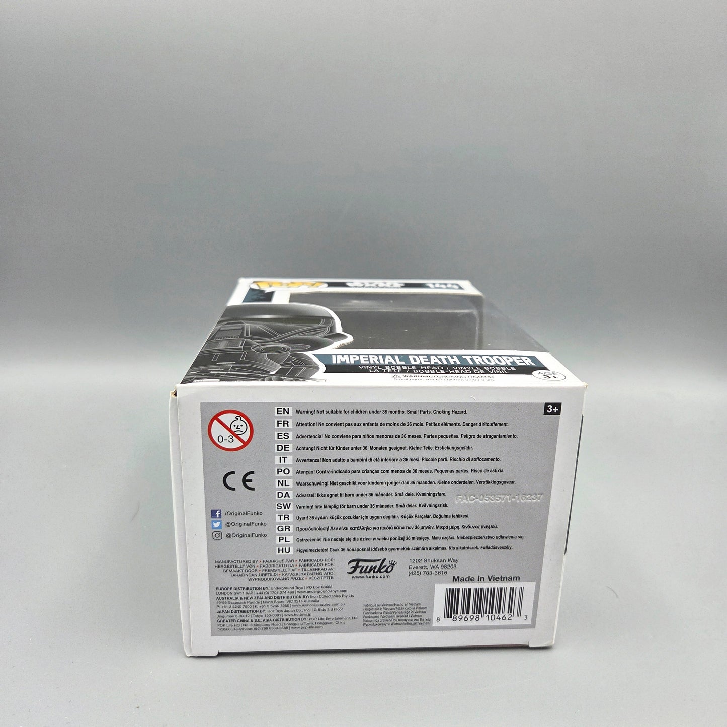 Funko Pop! Star Wars - Rogue One #144 Imperial Death Trooper - Vinylfigur