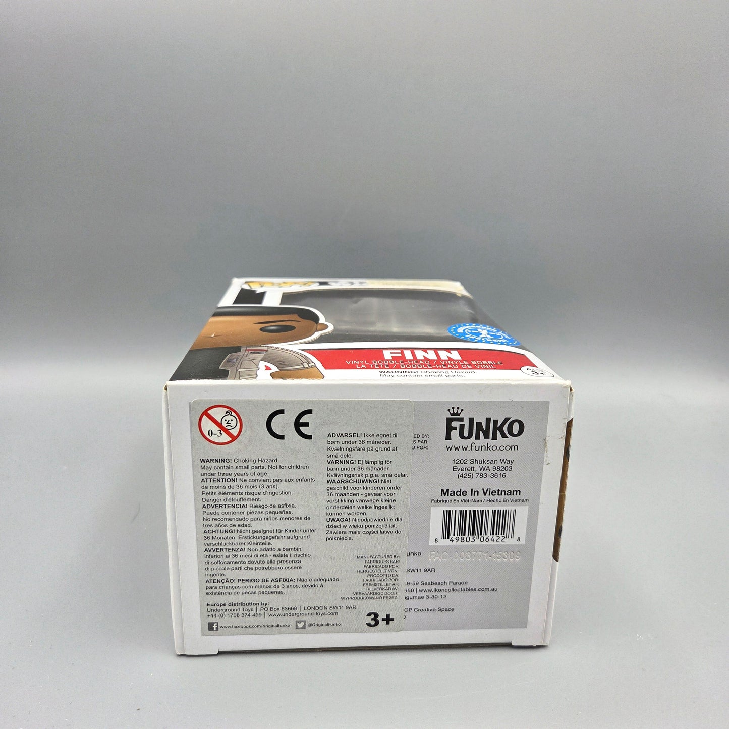 Funko Pop! Star Wars #85 Finn Exclusive - Vinylfigur