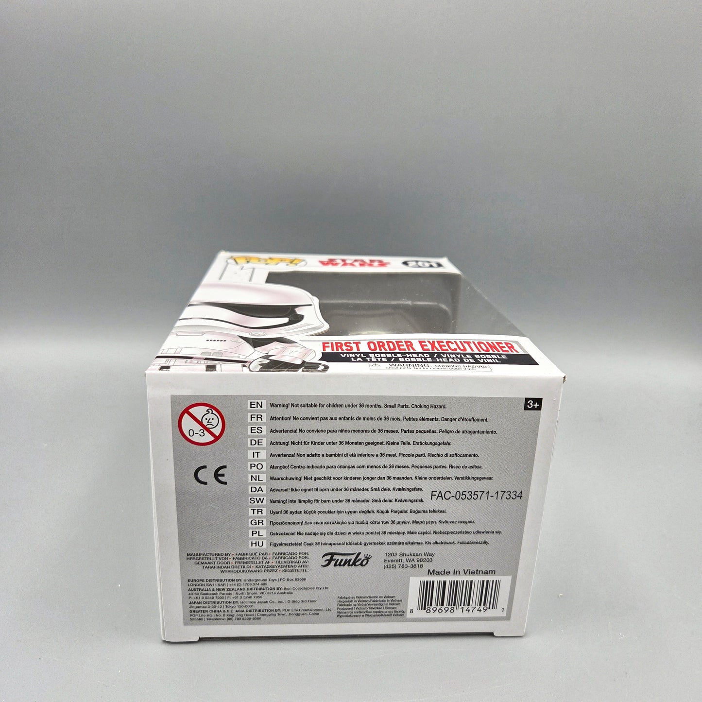 Funko Pop! Star Wars #201 First Order Executioner - Vinylfigur