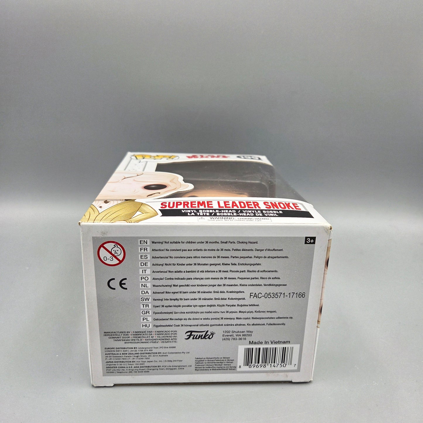 Funko Pop! Star Wars #199 Supreme Leader Snoke - Vinylfigur