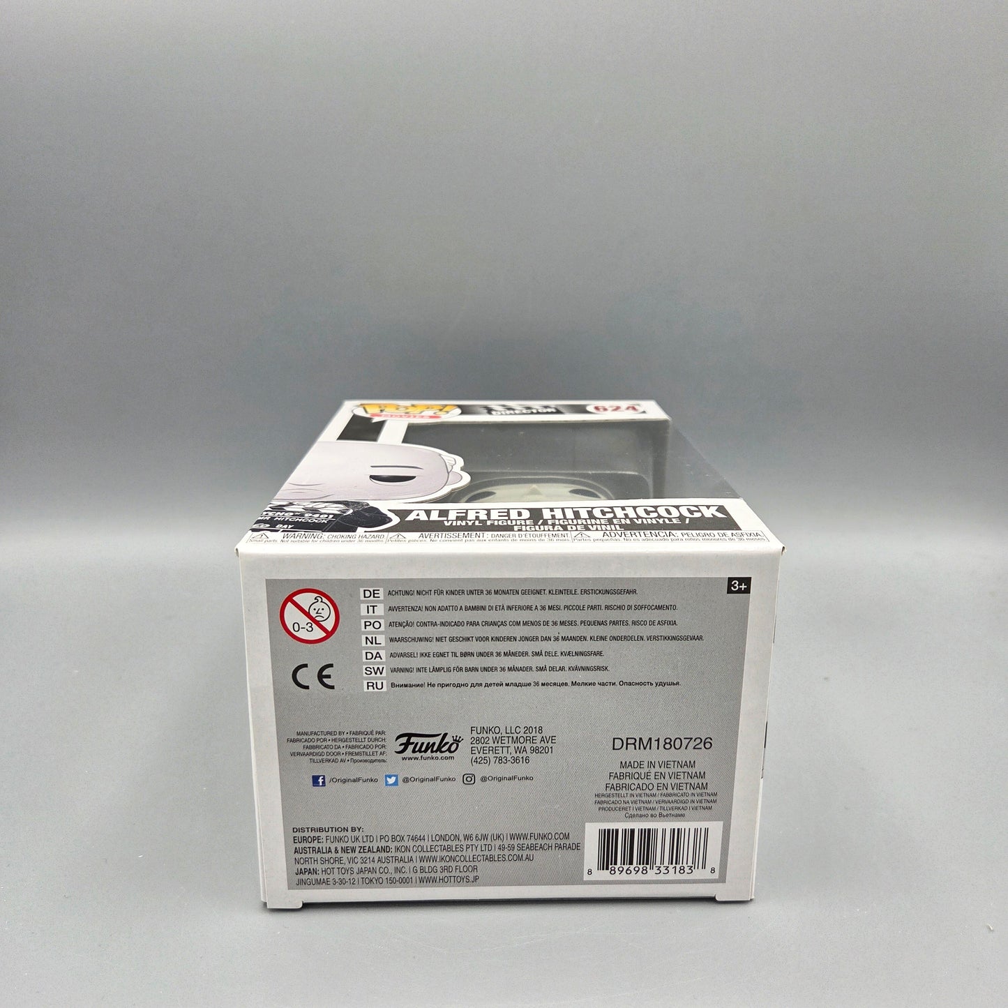 Funko Pop! Director #624 Alfred Hitchcock Movies Vinylfigur