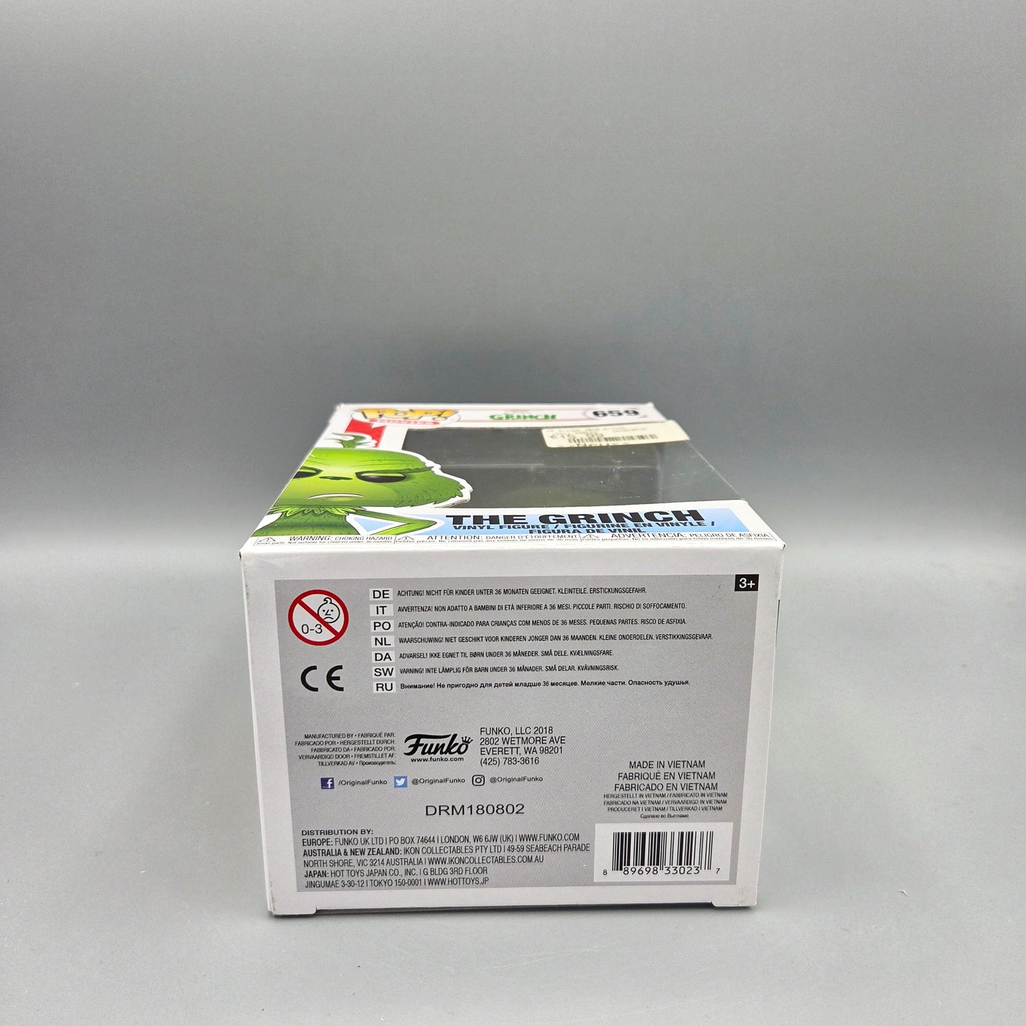 Funko Pop! The Grinch #659 The Grinch Movies Vinylfigur