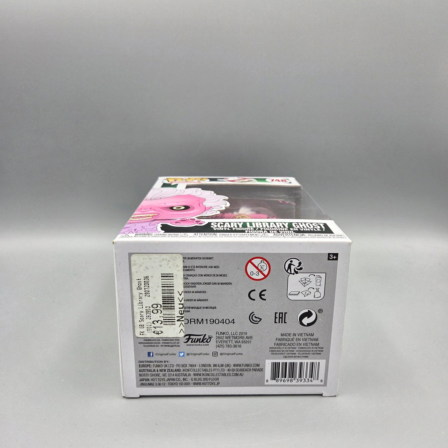 Funko Pop! Ghostbusters #748 Scary Library Ghost Movies Vinylfigur