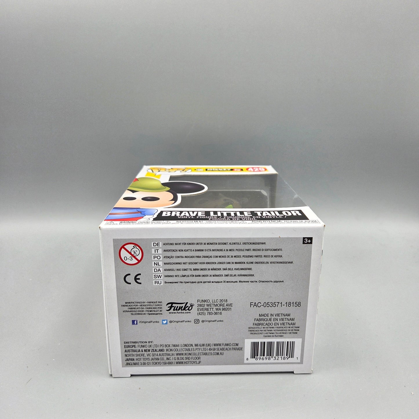 Funko Pop! Mickey #429 Brave Little Tailor Disney Vinylfigur