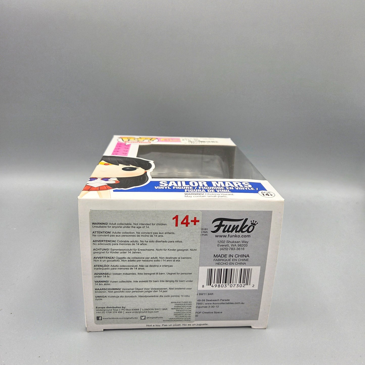 Funko Pop! Sailor Moon #92 Sailor Mars Animation Vinylfigur