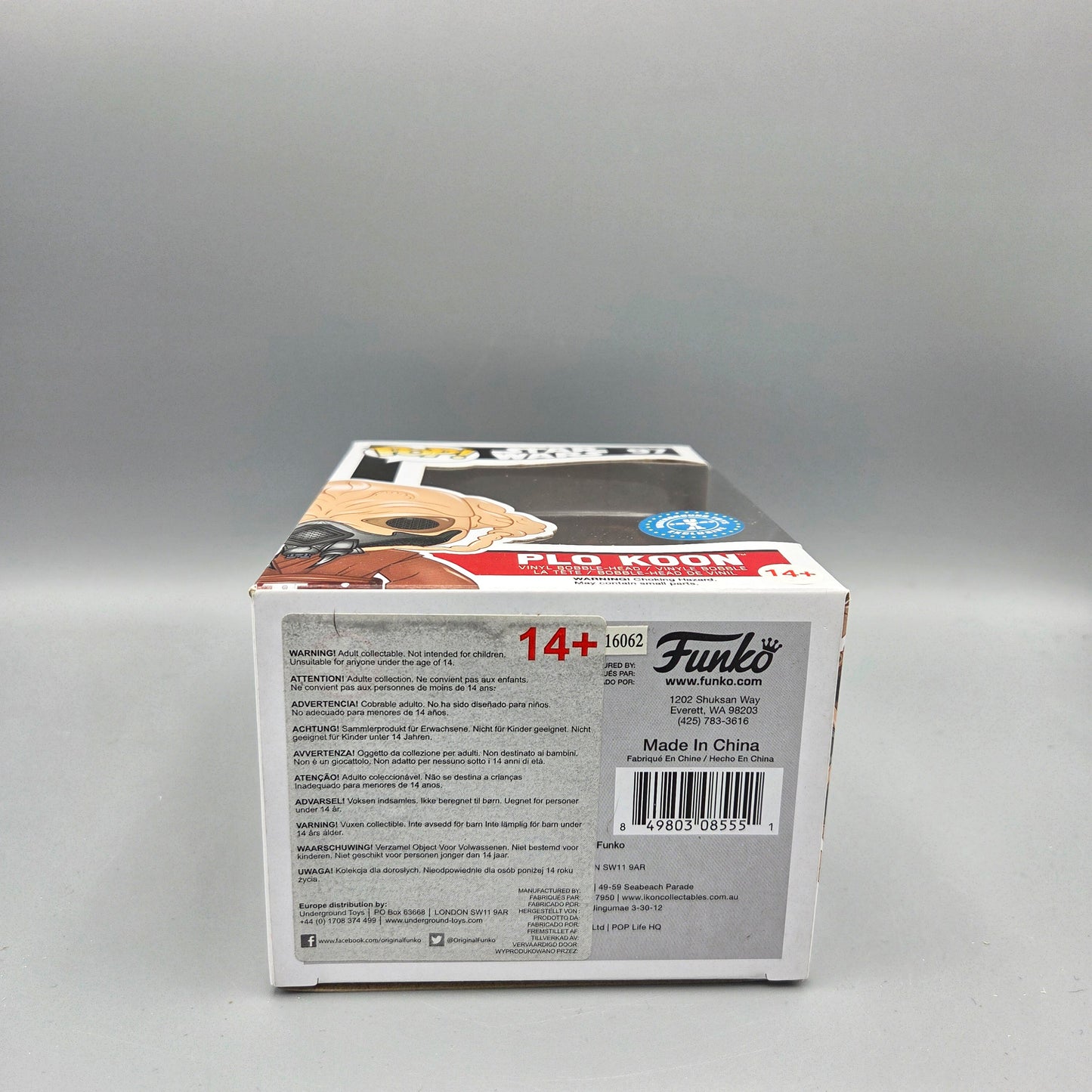 Funko Pop! Star Wars #97 Plo Koon Exclusive - Vinylfigur