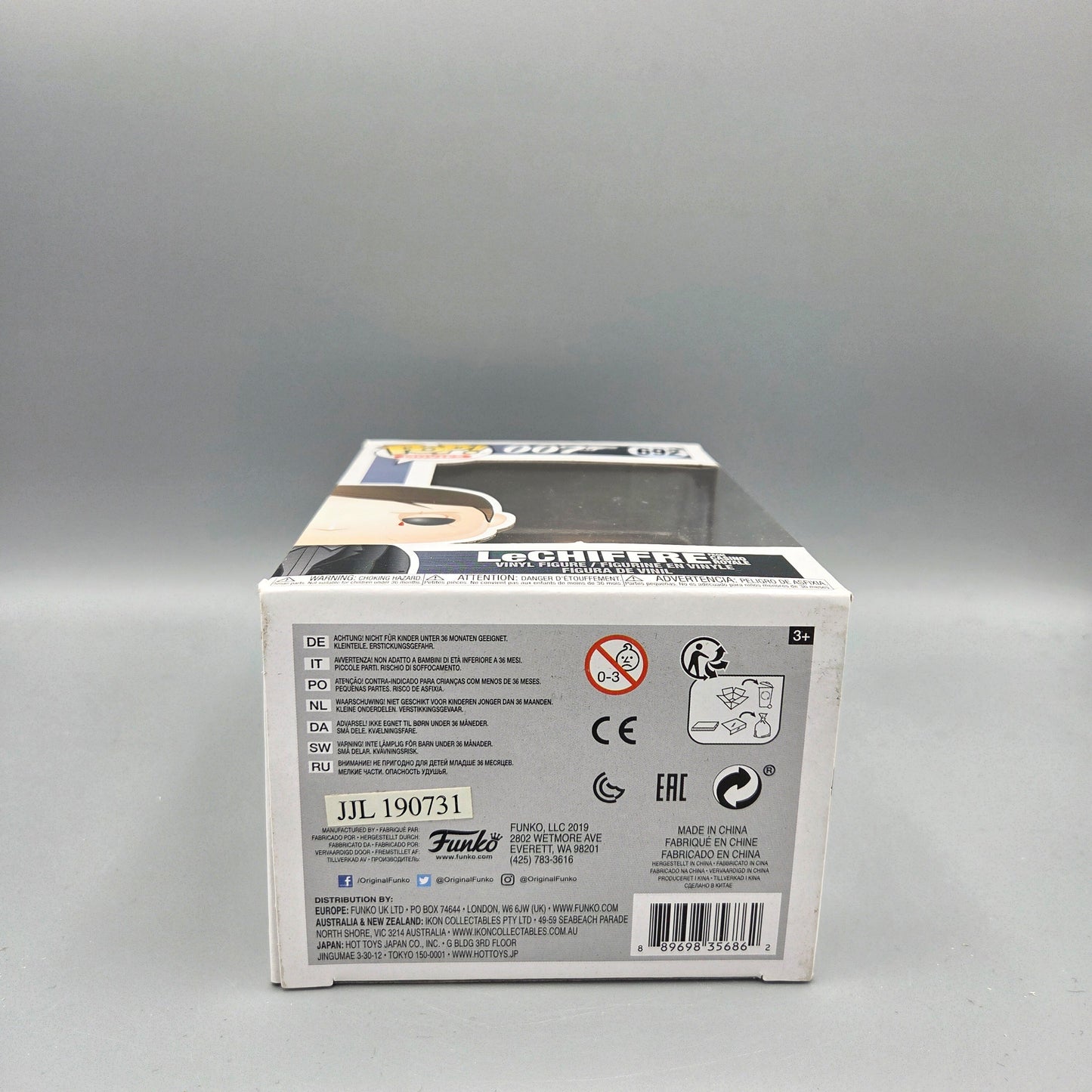 Funko Pop! James Bond 007 #692 Le Chiffre from Casino Royale Movies Vinylfigur