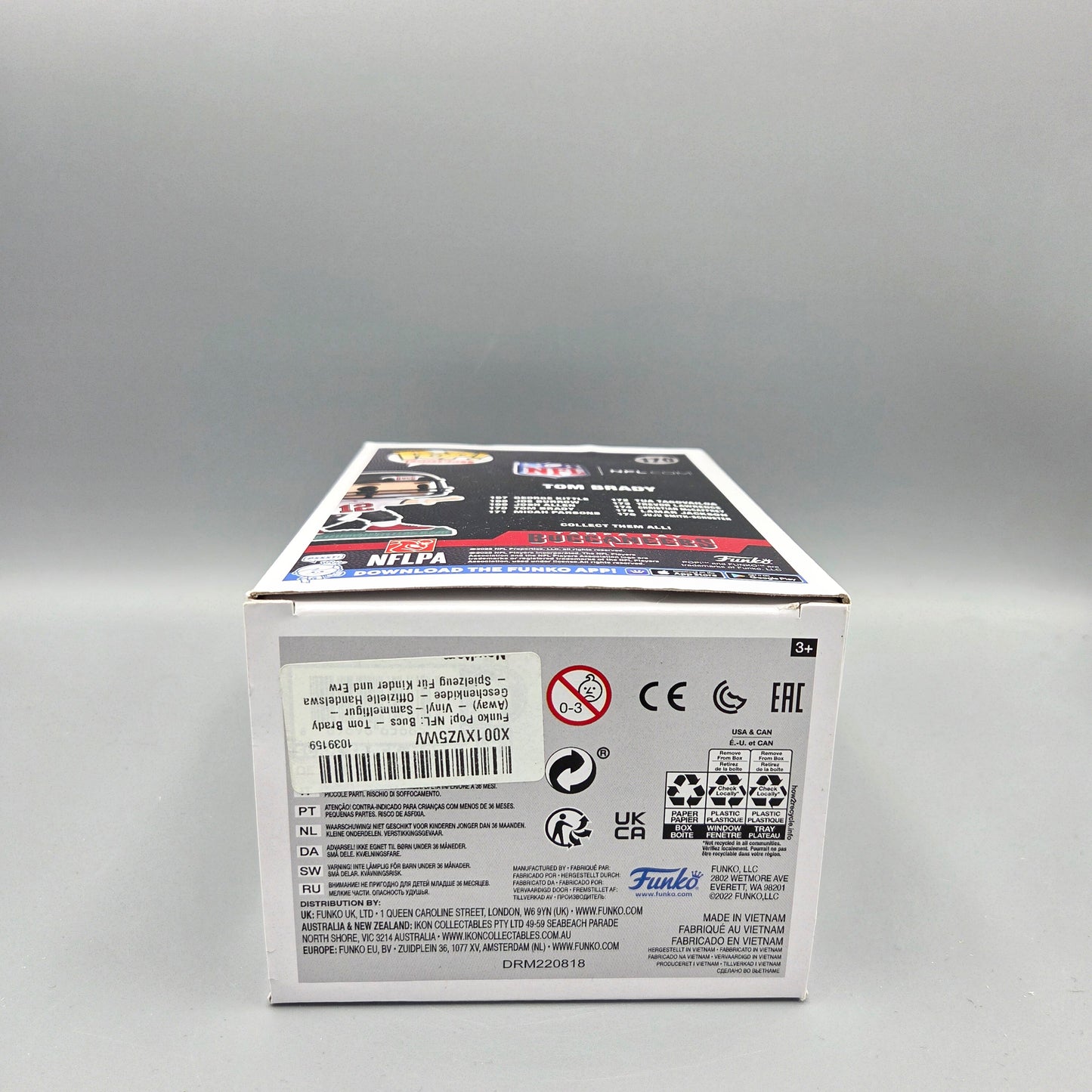 Funko Pop! NFL - Tampa Bay Buccaneers #170 Tom Brady - Plastik-Inlay defekt Football Vinylfigur