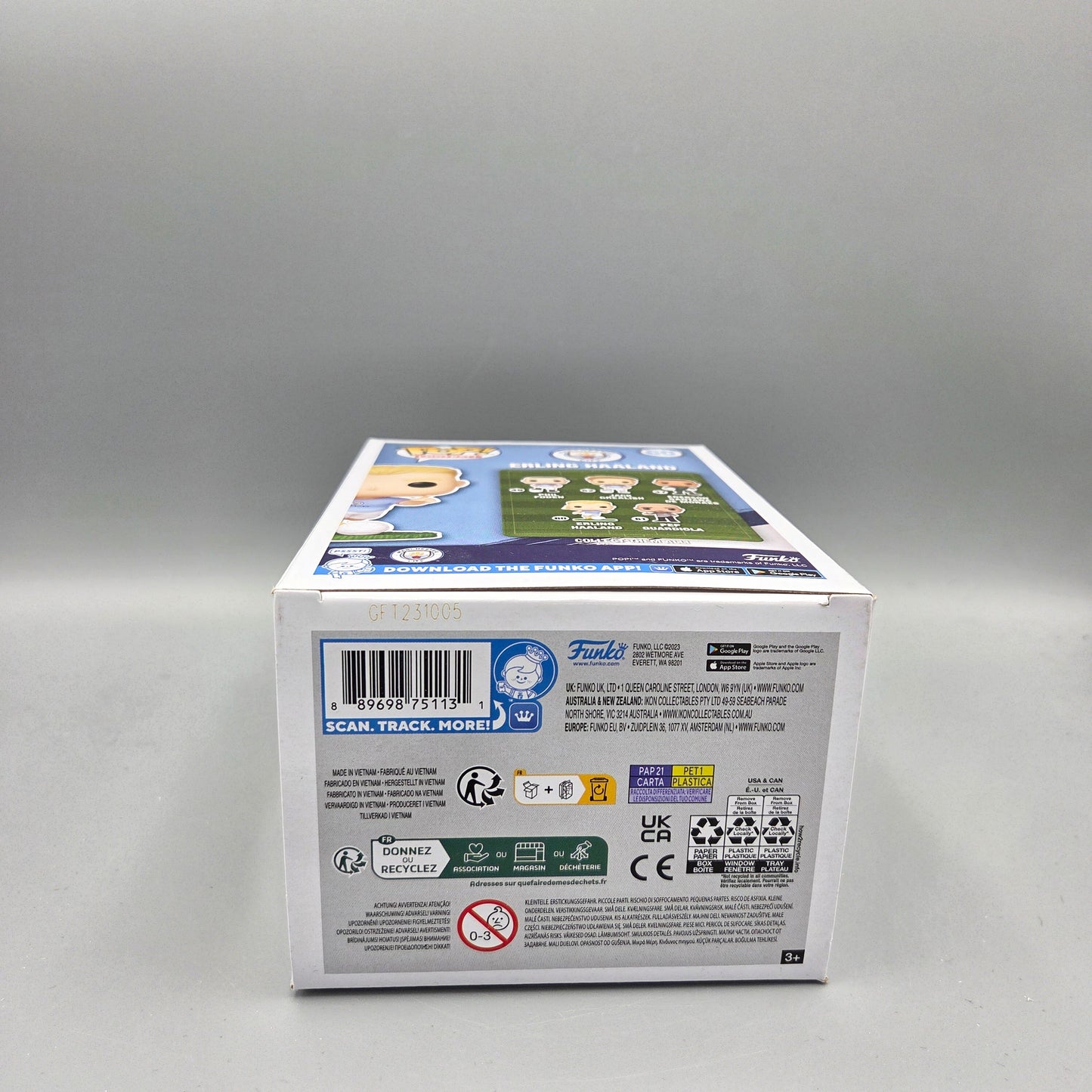 Funko Pop! Manchester City #60 Erling Haaland Football Vinylfigur