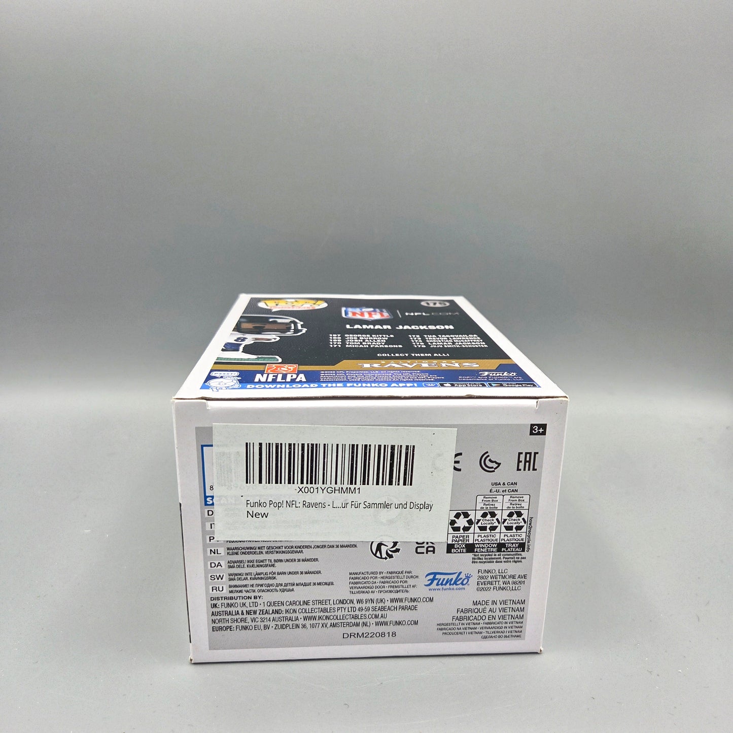 Funko Pop! Baltimore Ravens #175 Lamar Jackson Football Vinylfigur