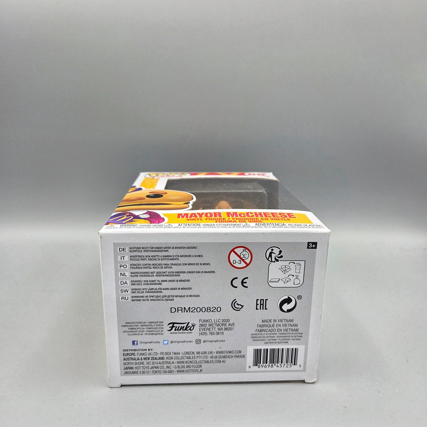 Funko Pop! Mc Donald's #88 Mayor Mc Cheese Ad Icons Vinylfigur