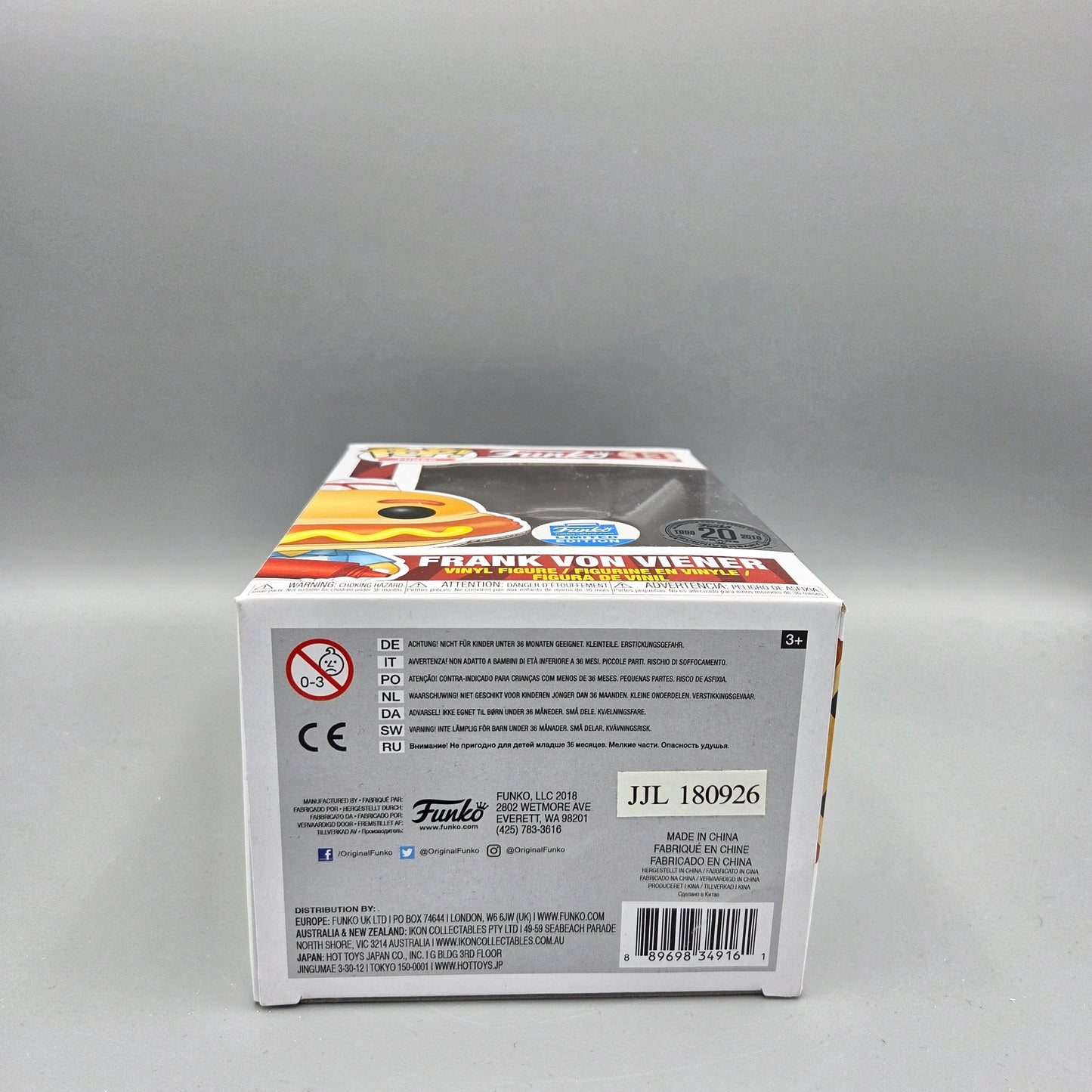 Funko Pop! #13 Frank von Viener Limited Edition Funko Vinylfigur