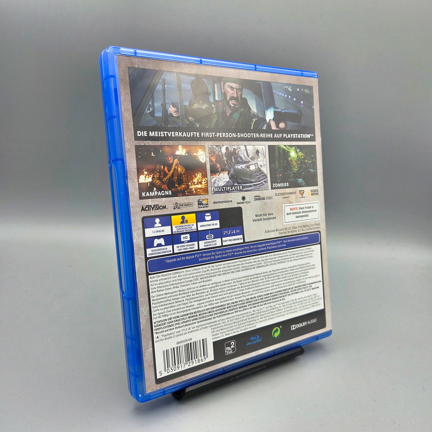 Playstation 4 Spiel: Call of Duty Black Ops Cold War PS4 Zustand: Sehr Gut