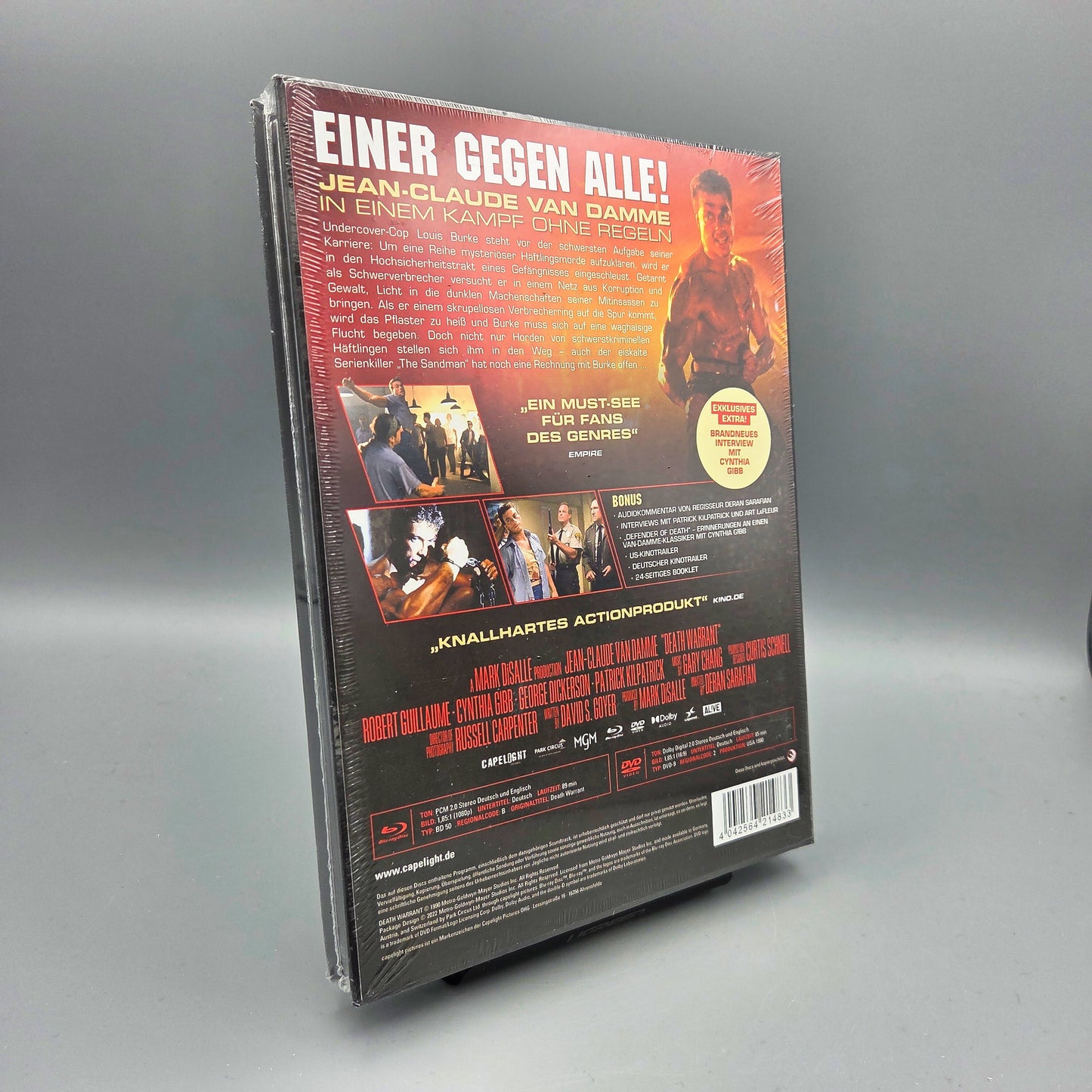 Mit stählerner Faust Mediabook Blu-Ray Film mit Van Damme Zustand: Neu