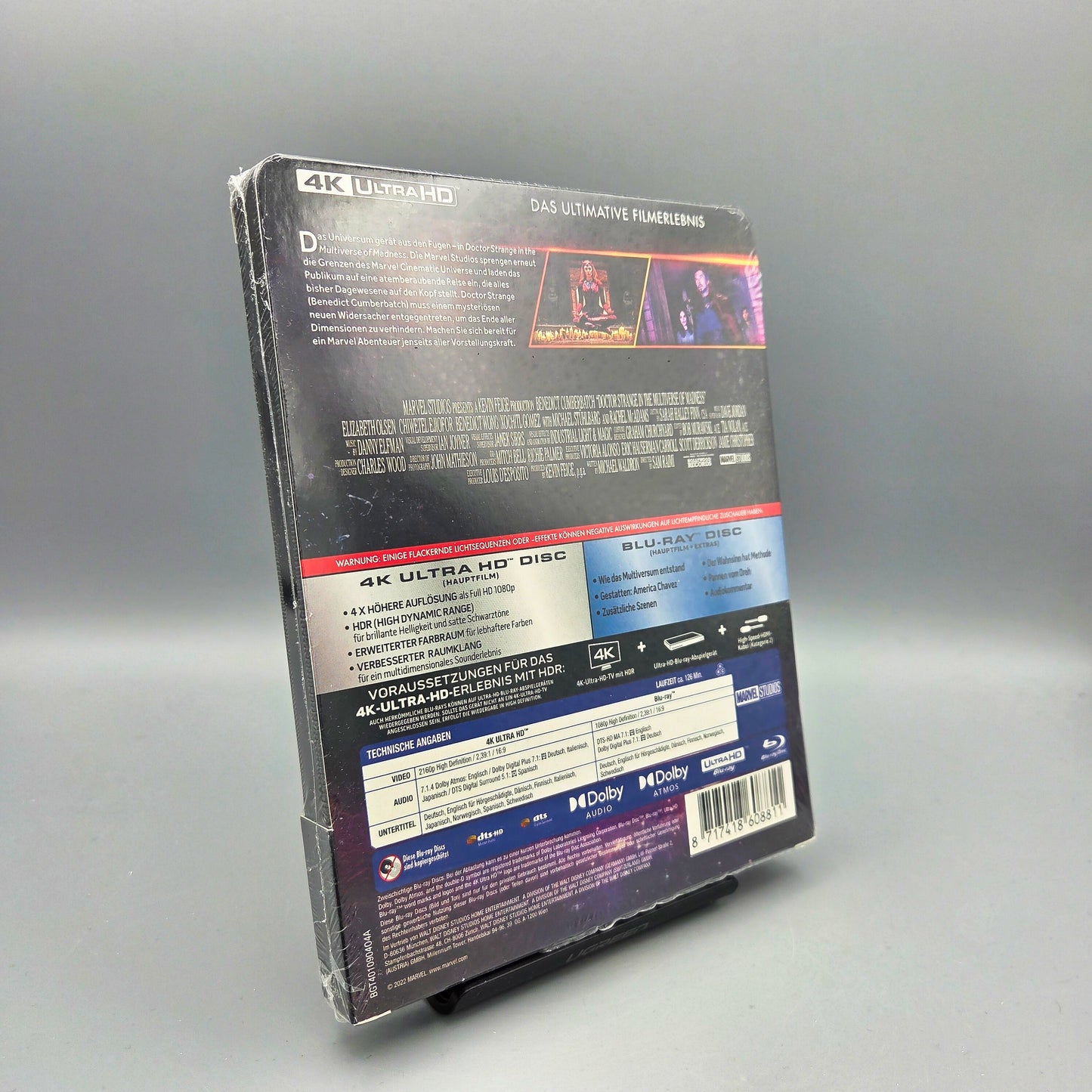 Doctor Strange in the Multiverse of Madness Steelbook 4K Ultra HD Blu-Ray Film
