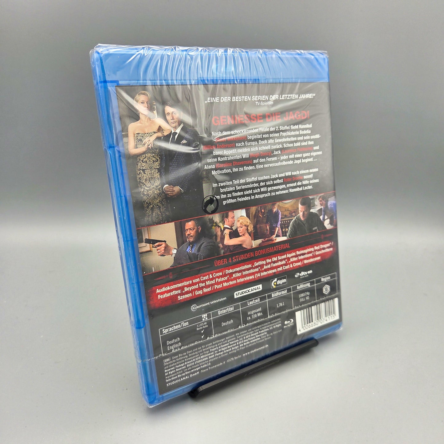 Set: Hannibal Staffel 1, 2 und 3 Blu-Ray mit Mads Mikkelsen Zustand: Neu