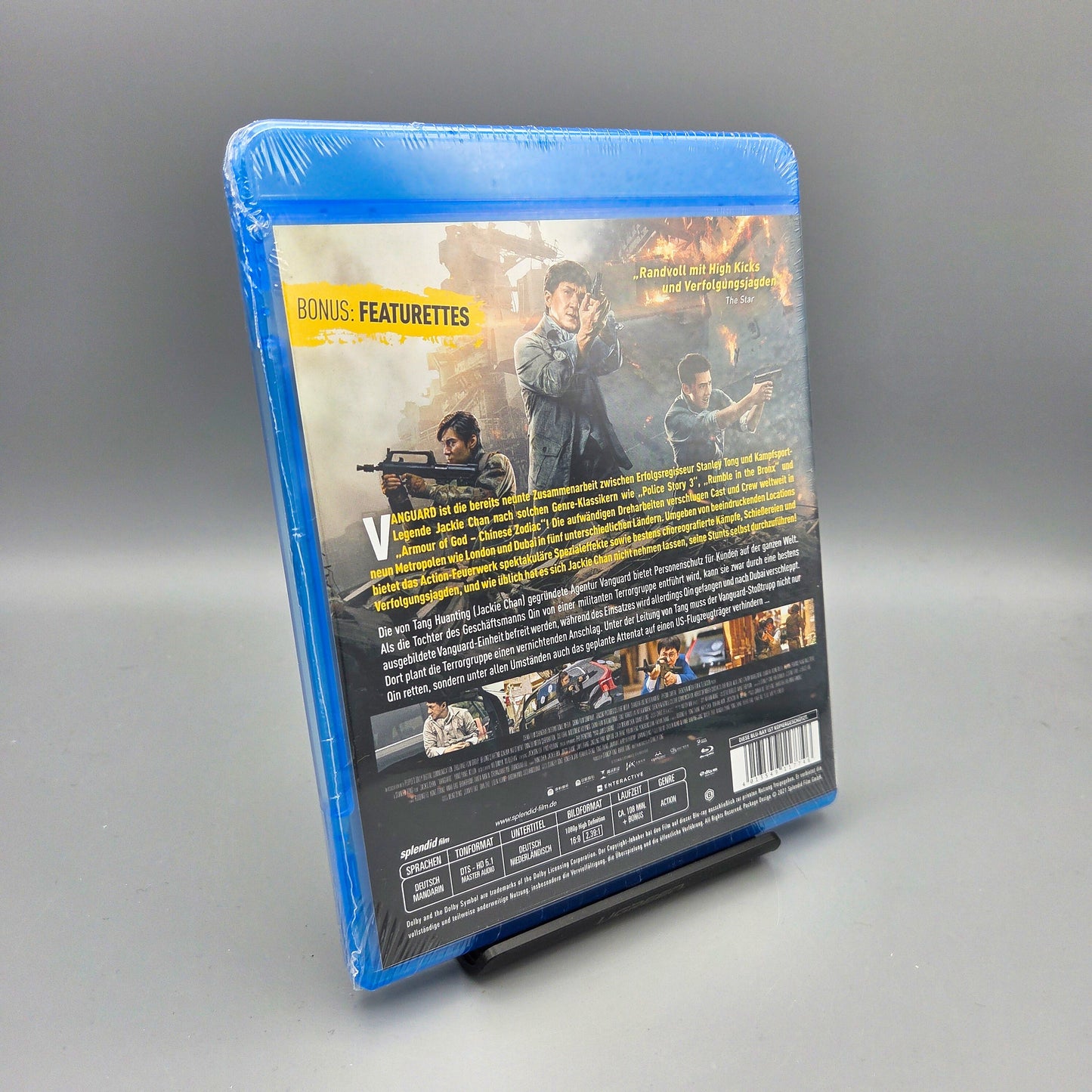 Vanguard - Elite Special Force Blu-Ray Film mit Jackie Chan