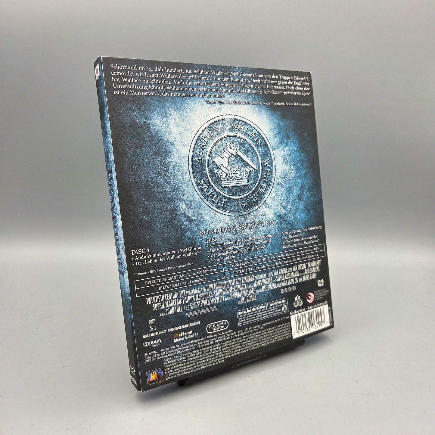 Braveheart im Pappschuber Blu-Ray Film mit Mel Gibson