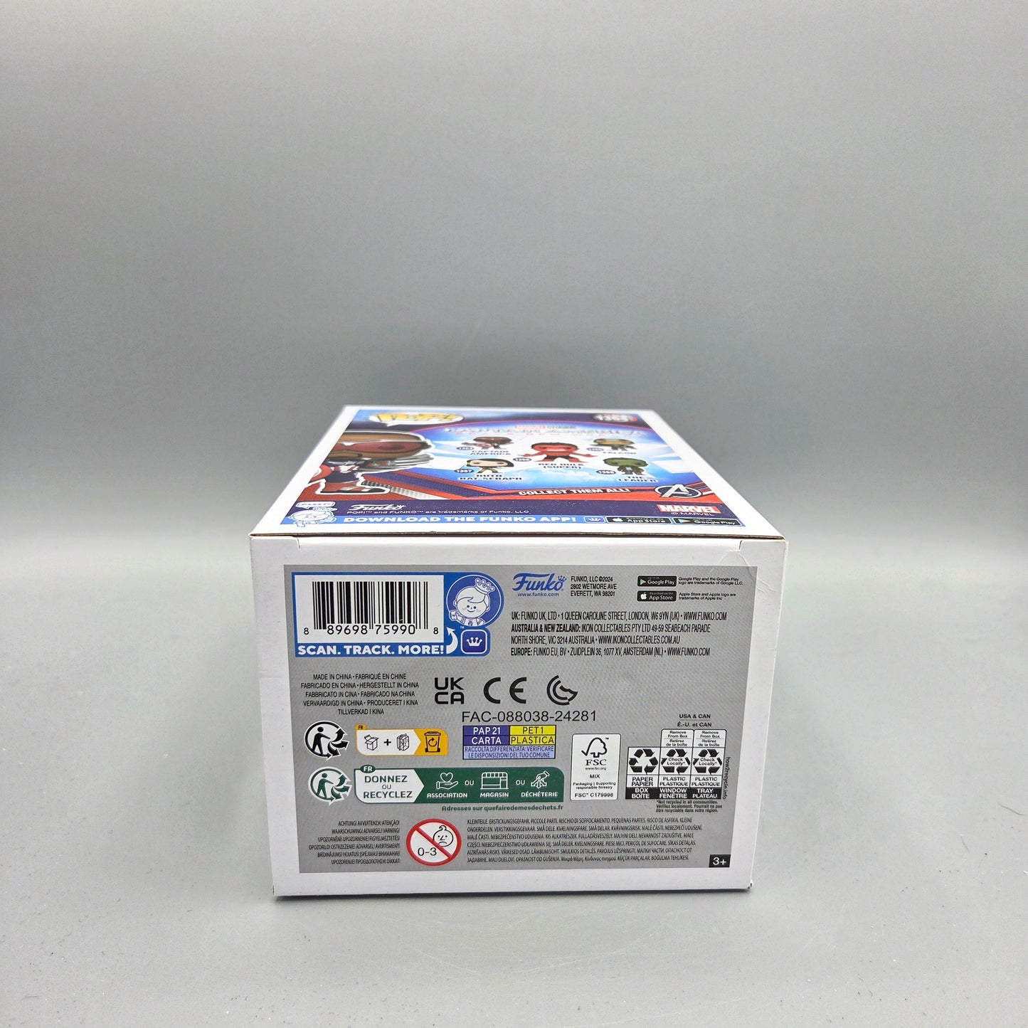 Funko Pop! #1364 Captain America Marvel Vinylfigur