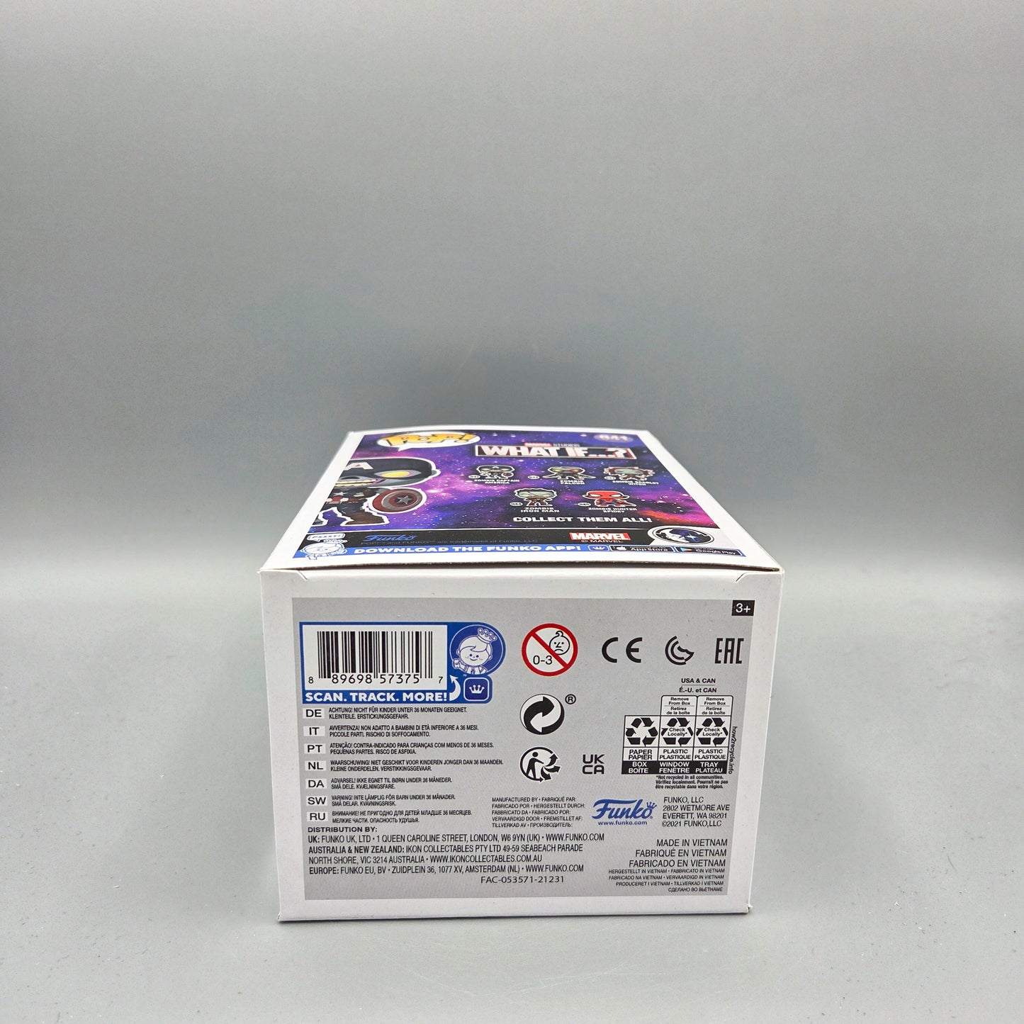 Funko Pop! What if…? #941 Zombie Captain America Marvel Vinylfigur