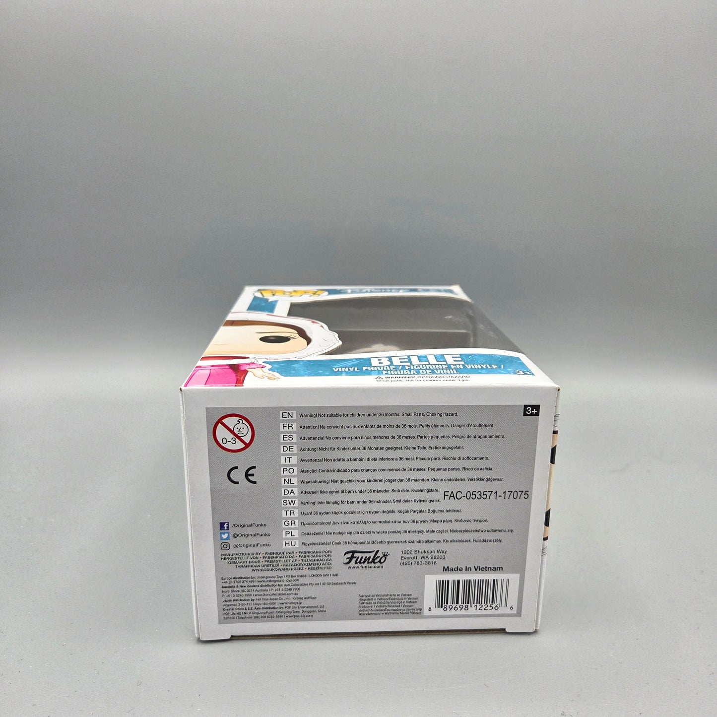 Funko Pop! Die Schöne und das Biest #238 Belle Disney Vinylfigur