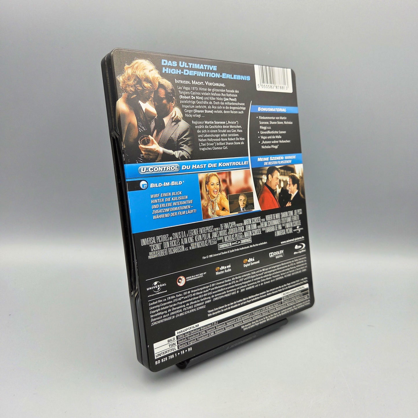 Casino Steelbook Blu-Ray Film mit Robert de Niro