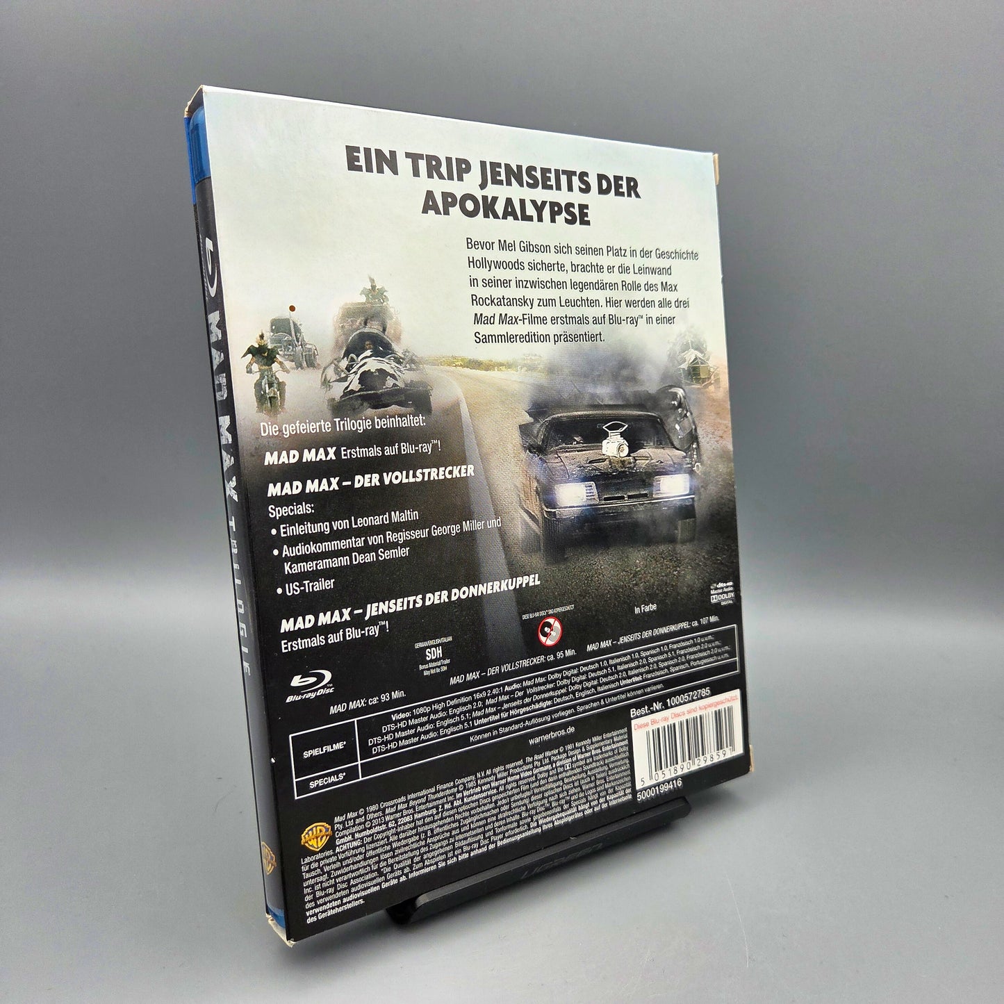 Mad Max Trilogie Blu-Ray mit Mel Gibson