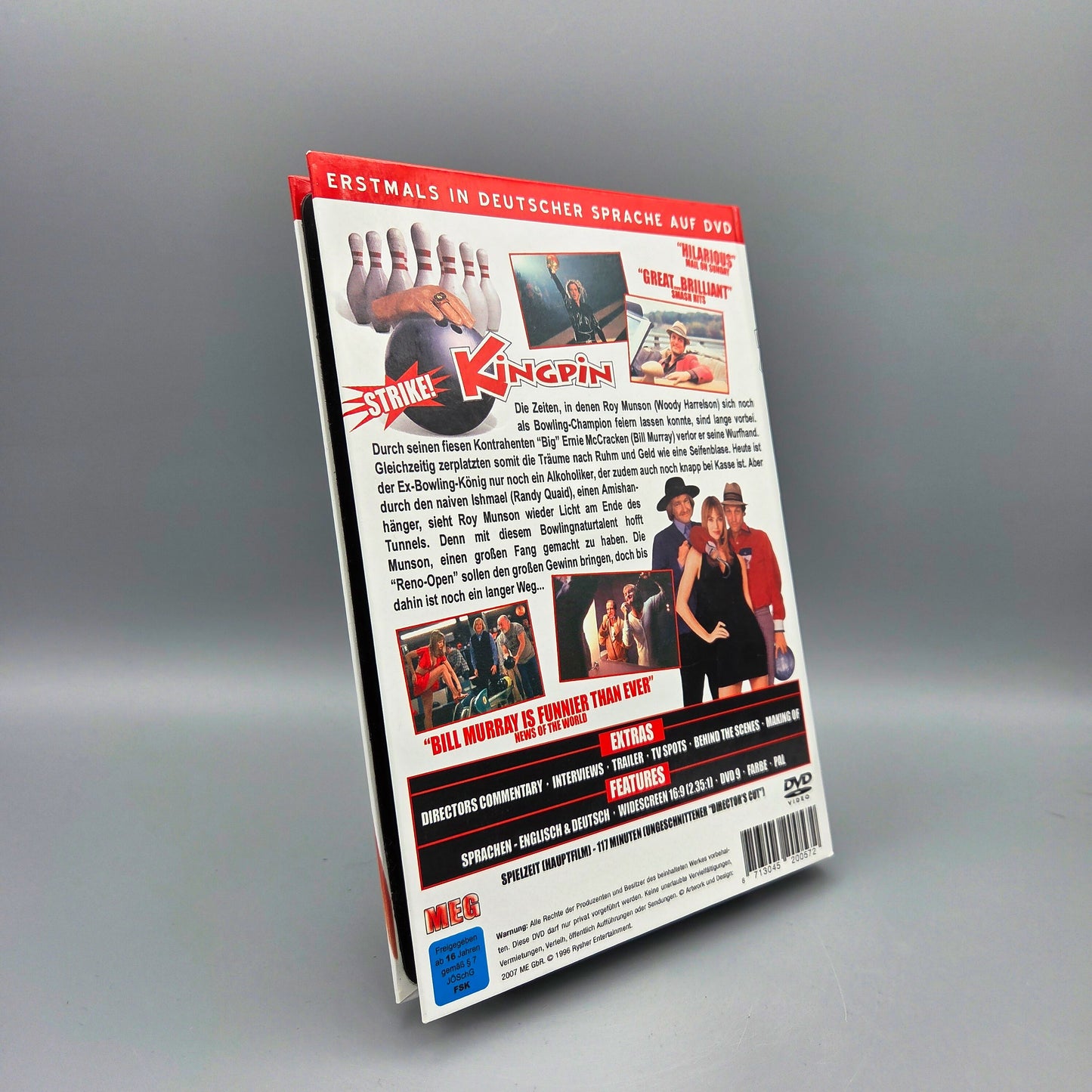 King Pin DVD mit Woody Harrelson