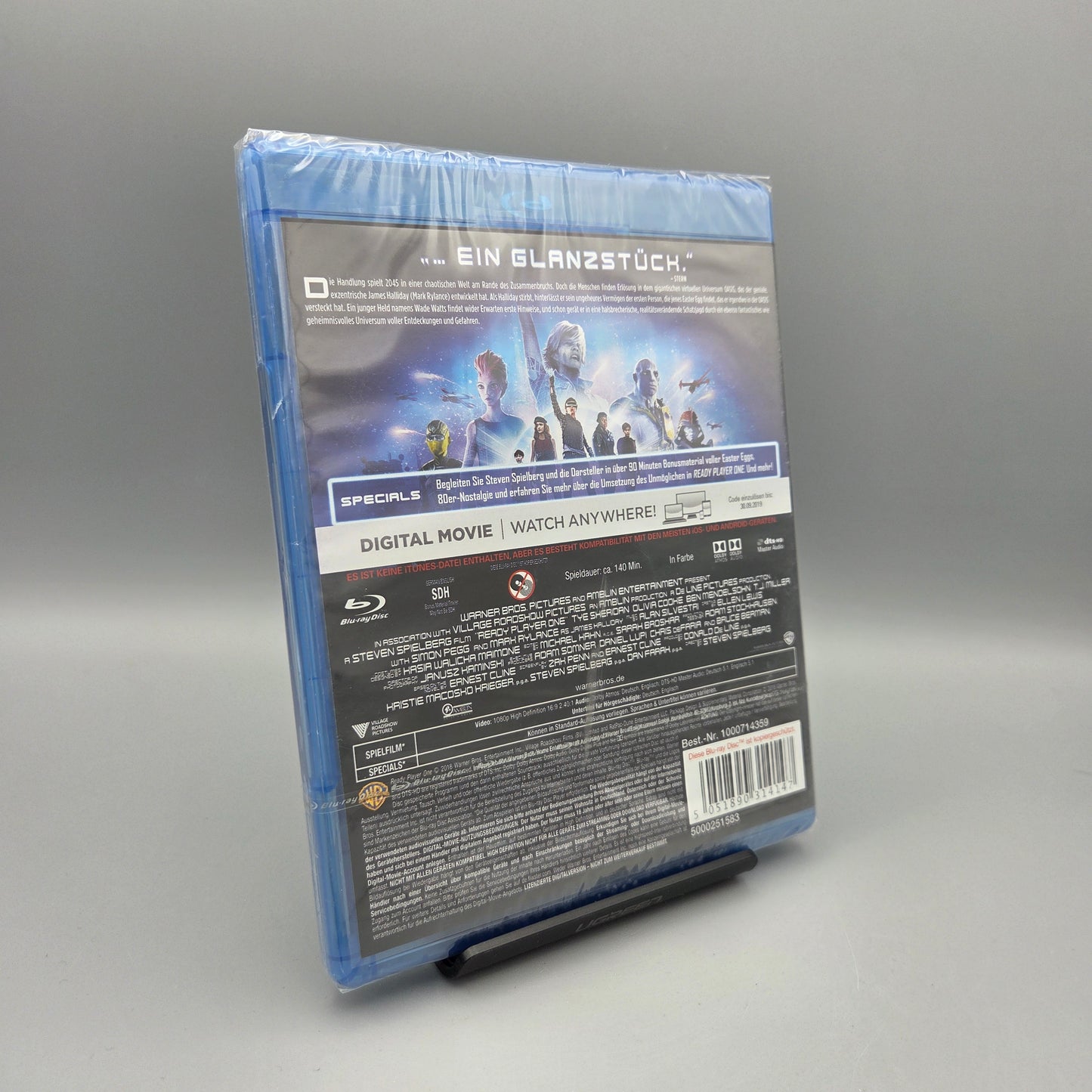 Ready Player One Blu-Ray Film Steven Spielberg Neu
