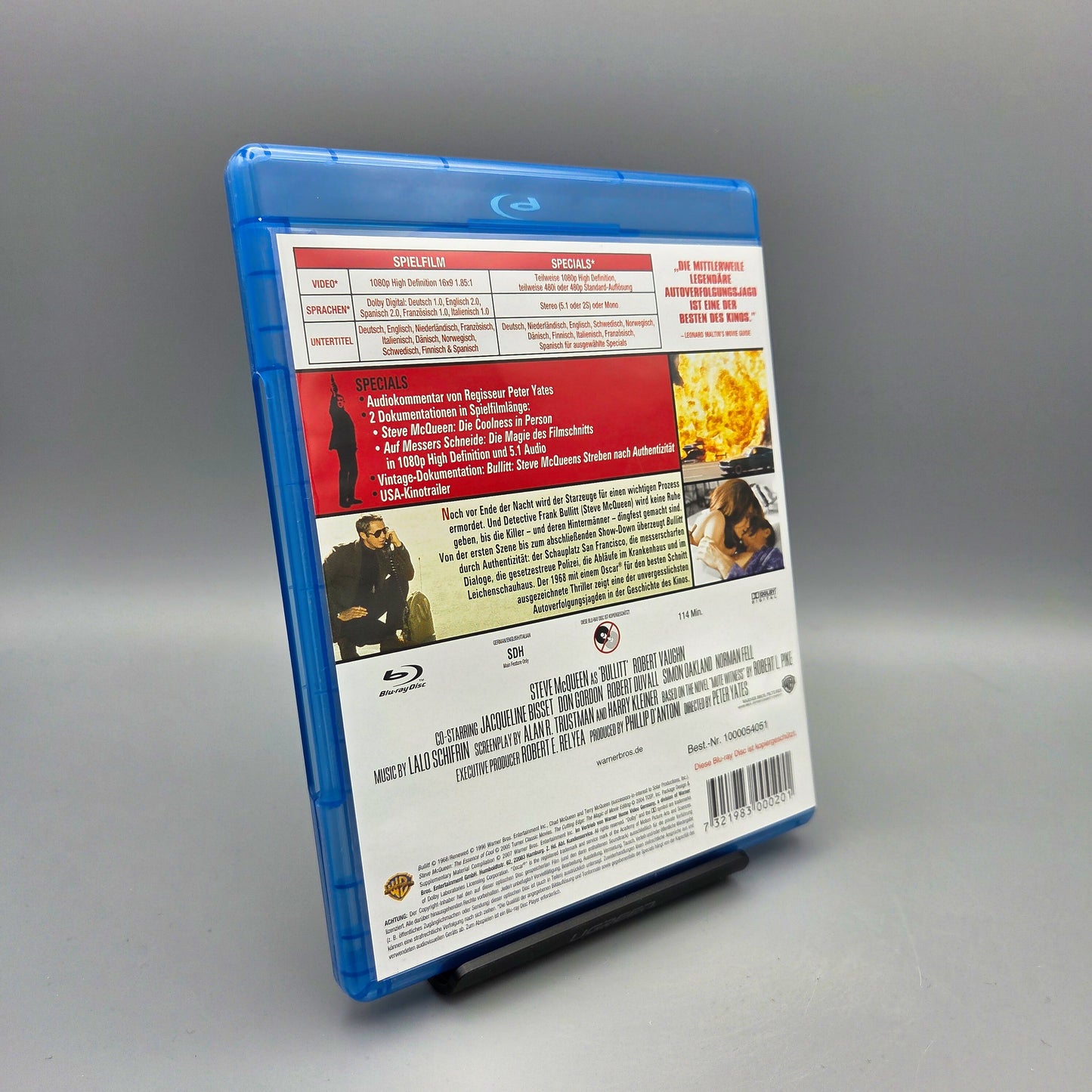 Bullitt Blu-Ray Film mit Steve McQueen