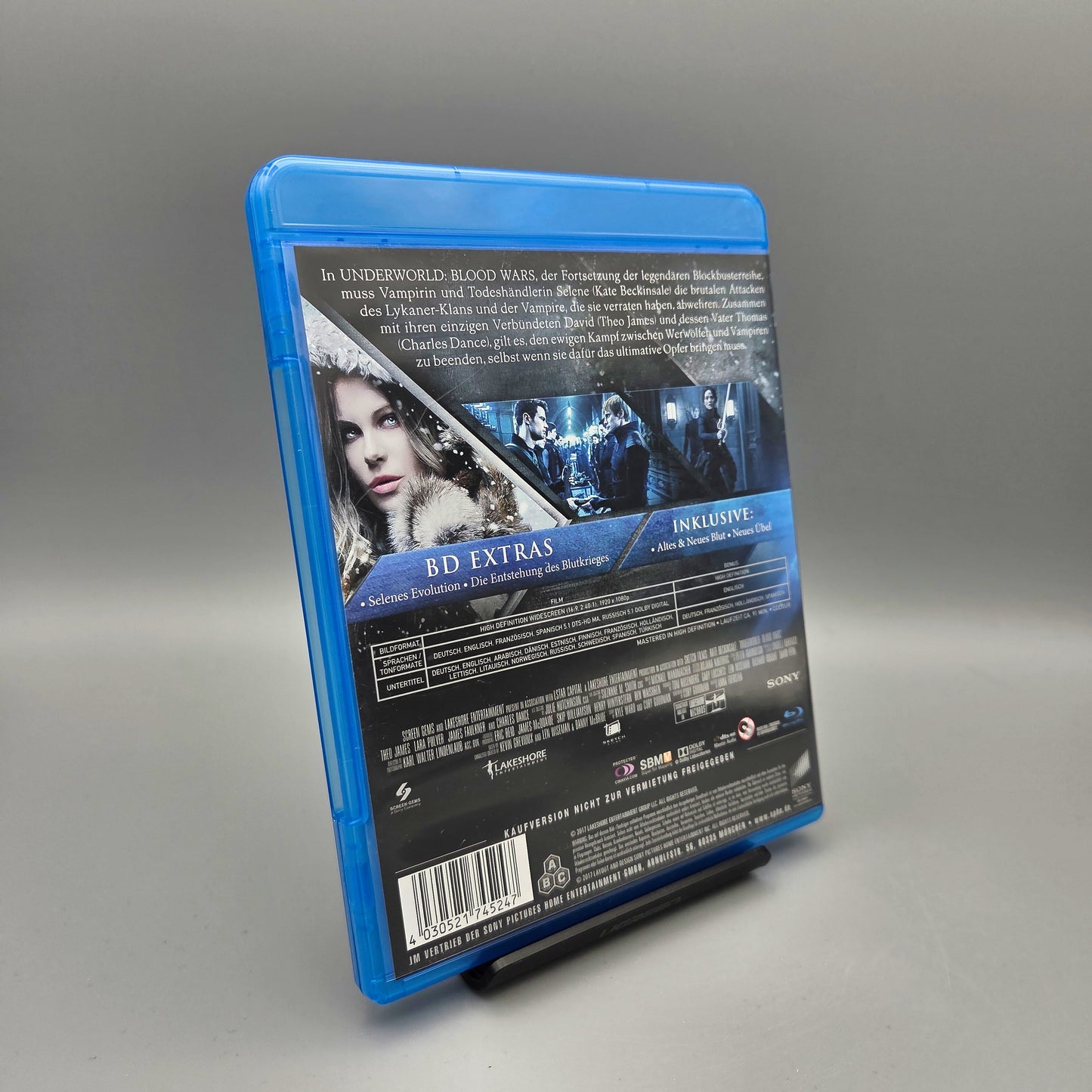Underworld: Blood Wars Blu-Ray Film mit Kate Beckinsale