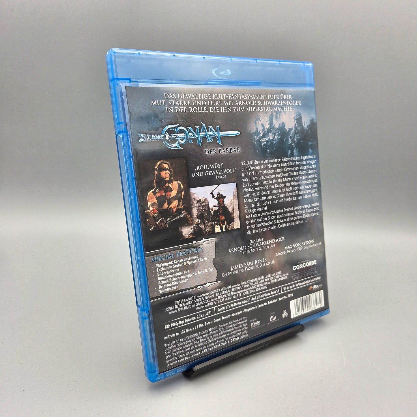 Conan - Der Barbar Blu-Ray Film mit Arnold Schwarzenegger