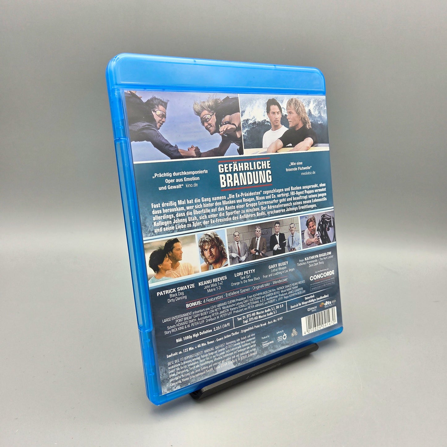 Gefährliche Brandung Blu-Ray Film mit Keanu Reeves & Patrick Swayze