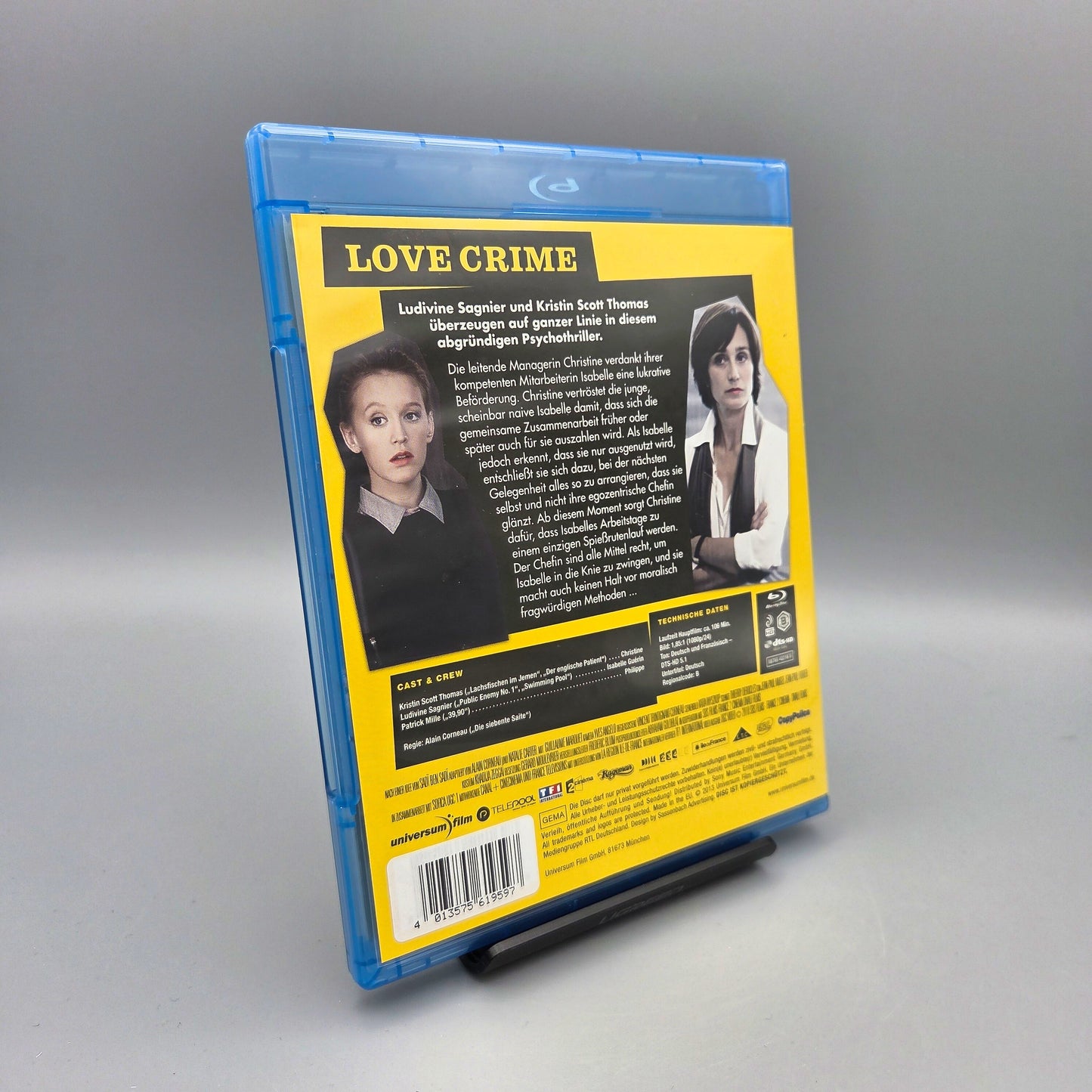 Love Crime Blu-Ray Film mit Ludivine Sagnier