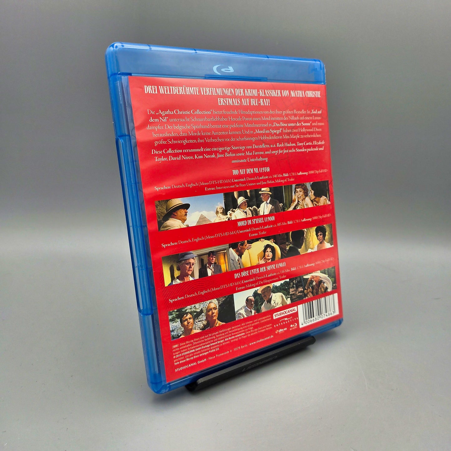 Agatha Christie Collection Blu-Ray Film Hülle defekt