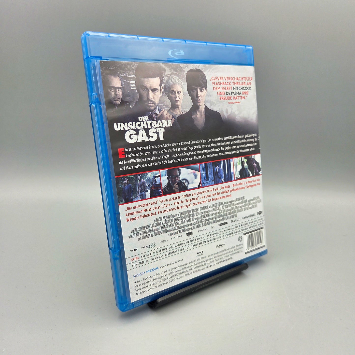 Der unsichtbare Gast Blu-Ray Film mit Mario Casas