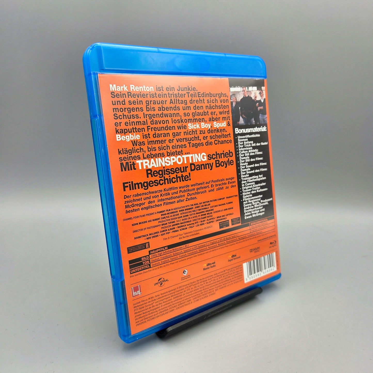 Trainspotting Blu-Ray Film mit Ewan McGregor