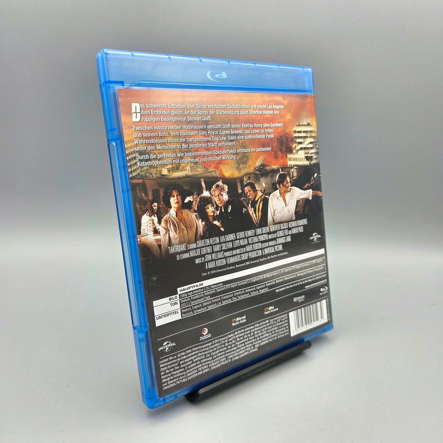 Erdbeben Blu-Ray Film mit Charlton Heston