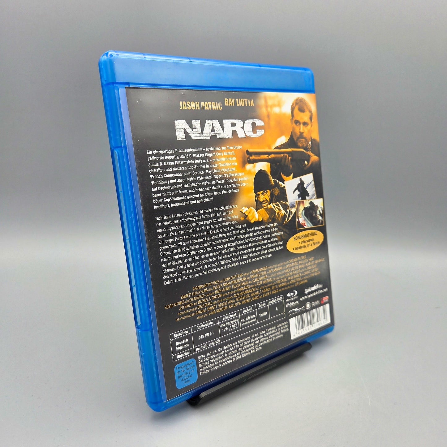 Narc Blu-Ray Film mit Ray Liotta