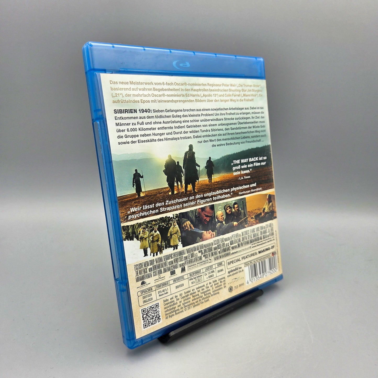 The Way Back - Der lange Weg Blu-Ray Film mit Ed Harris
