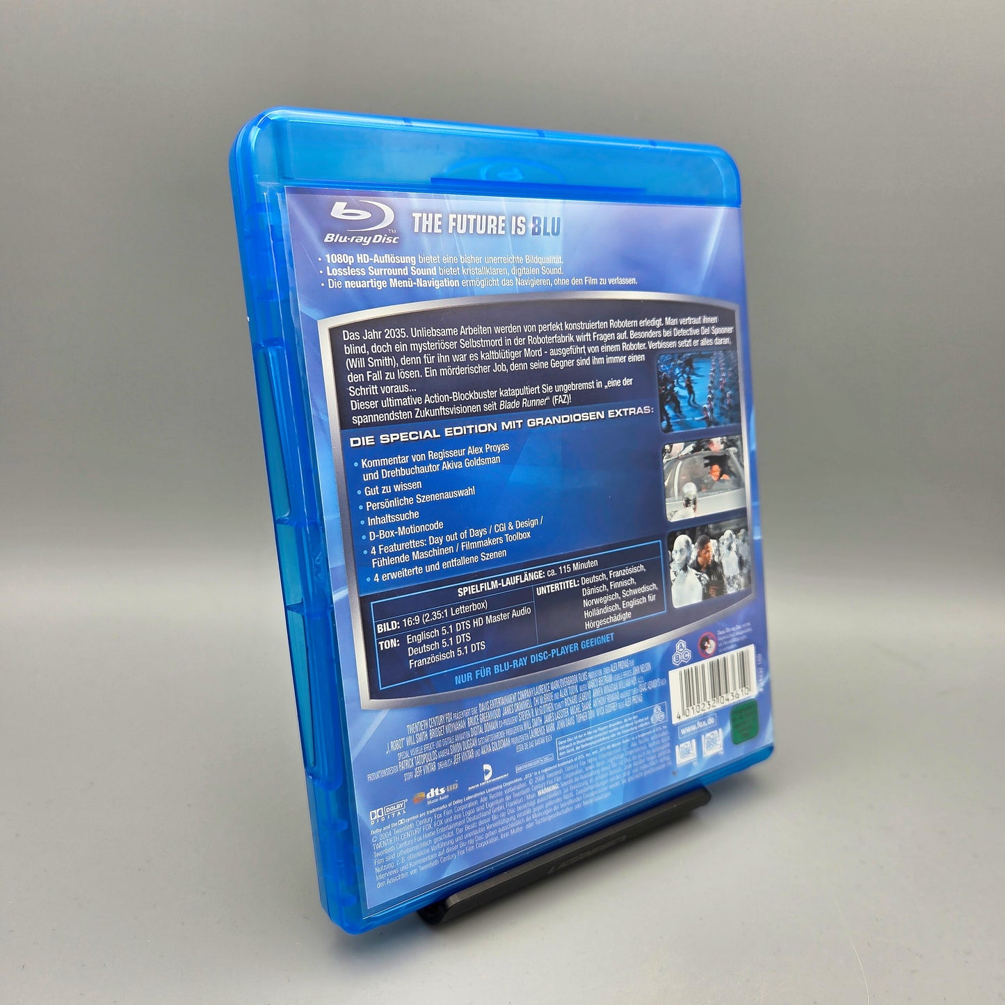 I, Robot Blu-Ray Film mit Will Smith