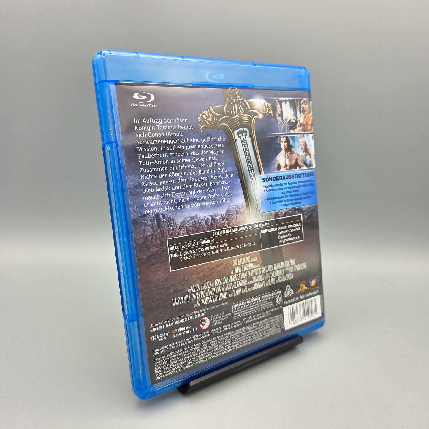 Conan - Der Zerstörer Blu-Ray Film mit Arnold Schwarzenegger
